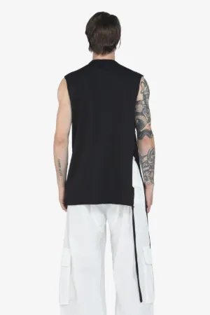 Side Split Cotton Vest