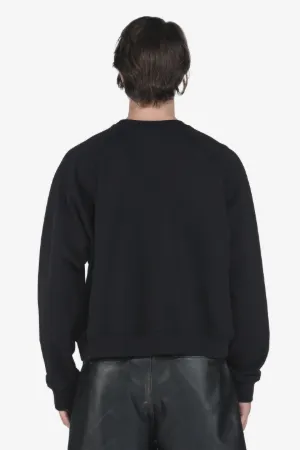 Slogan-Print Cotton Sweatshirt