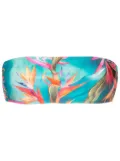 Lygia & Nanny Bajja strapless bikini top - Blue