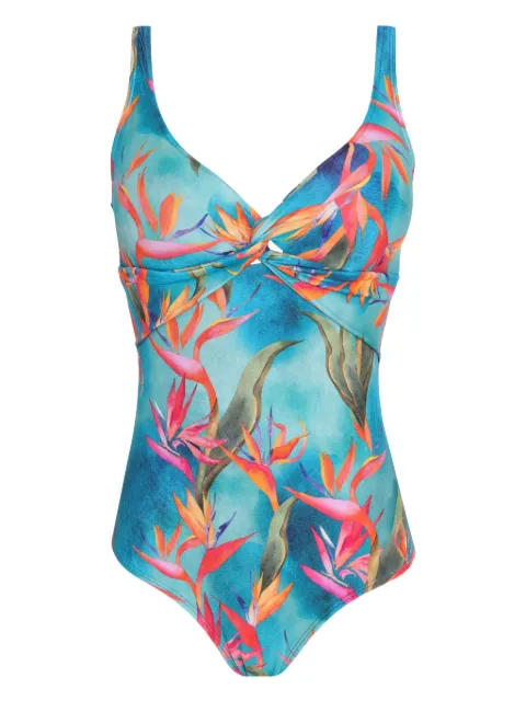 Lygia & Nanny Adriana twist-detail swimsuit