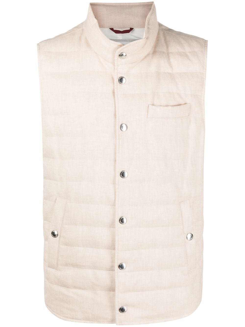 BRUNELLO CUCINELLI FEATHER-DOWN PADDED GILET