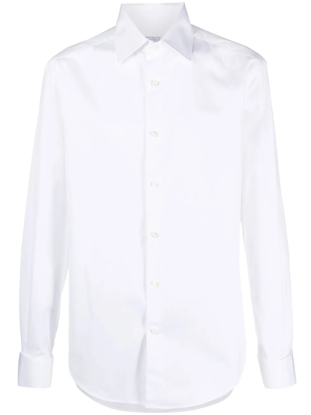 

Brunello Cucinelli tailored cotton shirt - White