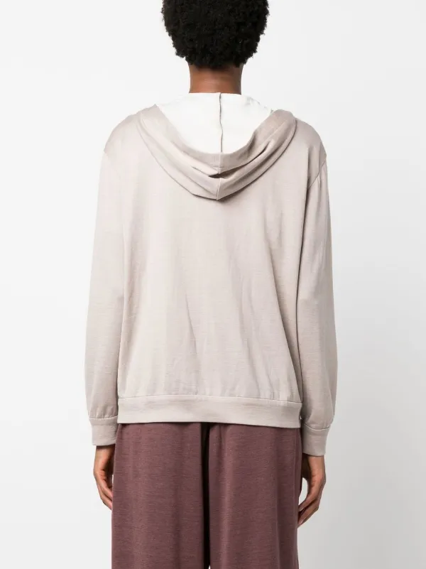 Brunello Cucinelli ジップ パーカー | ニュートラル | FARFETCH JP