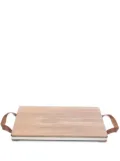 Brunello Cucinelli wooden serving tray - Brown