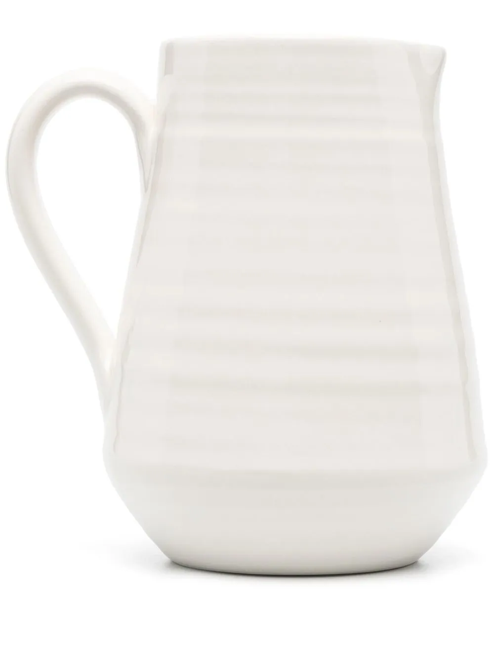 

Brunello Cucinelli ribbed ceramic jug - White