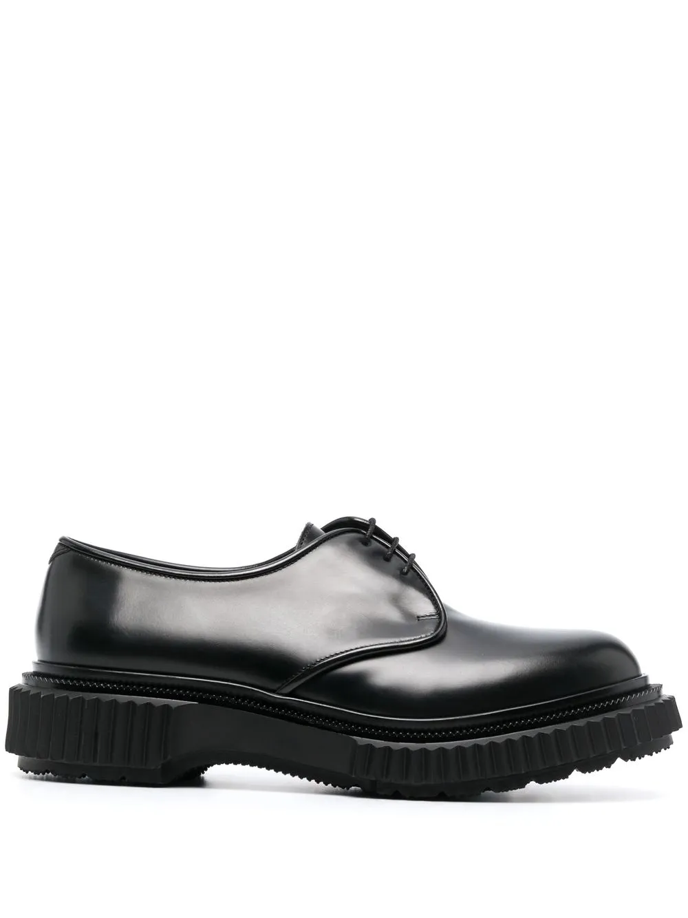 Shop Adieu Type 190 Derby Shoes In Schwarz