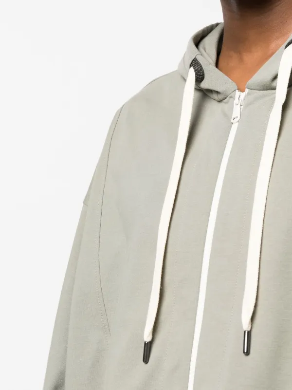 Brunello Cucinelli ジップ パーカー | グリーン | FARFETCH JP