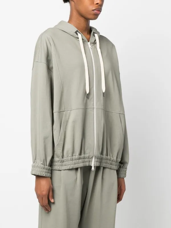 限定価格セール！ | パーカー ジップ Cucinelli Brunello グリーン JP FARFETCH | トップス