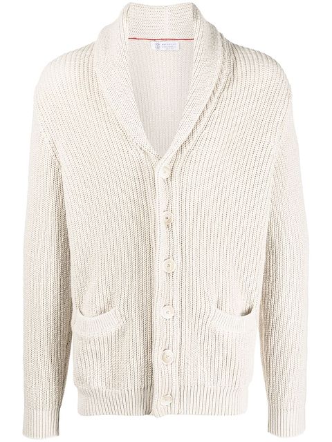 Brunello Cucinelli ribbed-knit cardigan