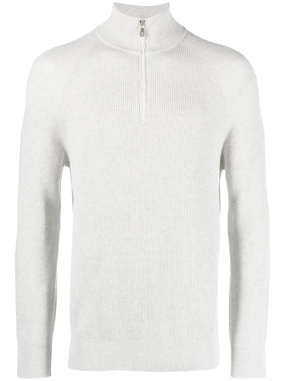 

Brunello Cucinelli high-neck ribbed-knit sweater - White