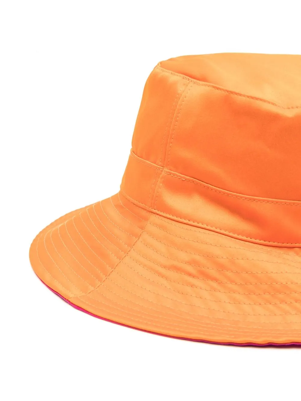 GANNI Vissershoed met logo - Oranje