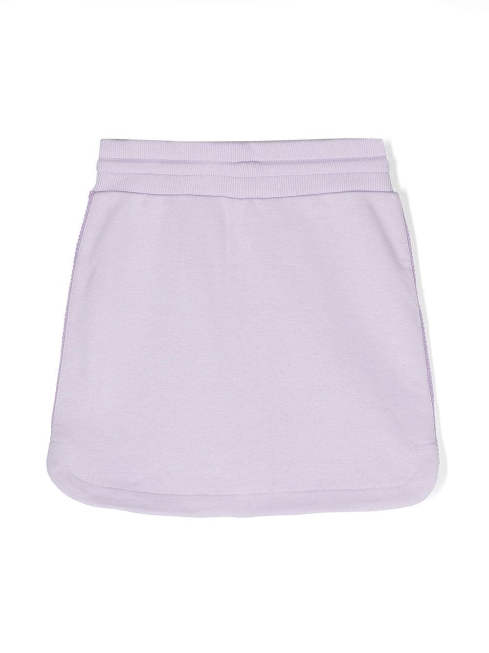 Shop Givenchy Logo-embroidered Mini Skirt In Purple