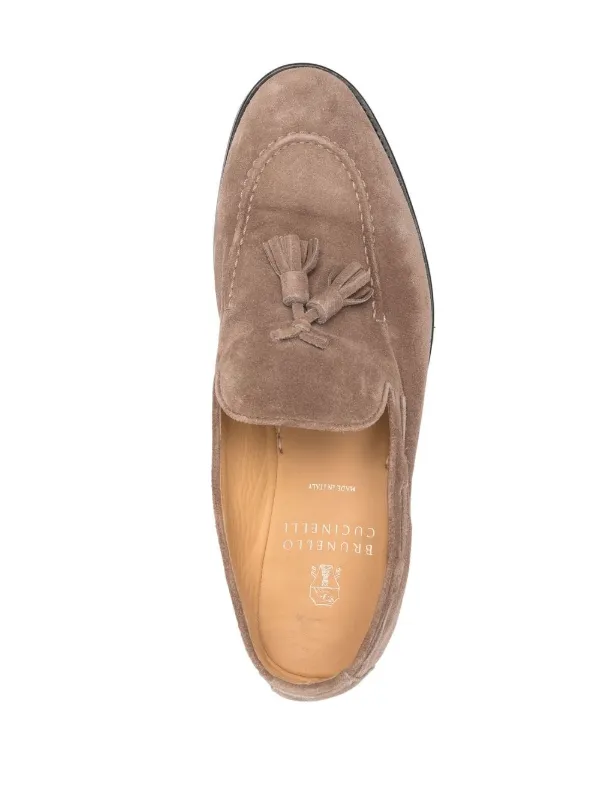 BRUNELLO CUCINELLI ブラウンタッセルローファー 23689667_54367493_600.jpg