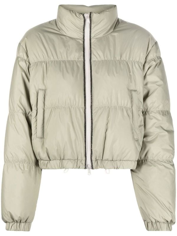 Buy Alexander McQueen Transparent Puffer Jacket - White At 40% Off