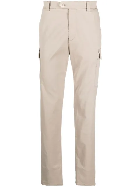 Brunello Cucinelli pantalones con diseño teñido 