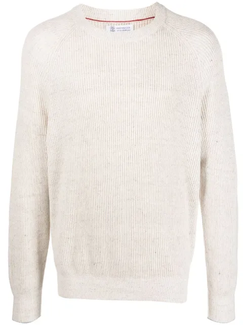 Brunello Cucinelli ribbed-knit jumper