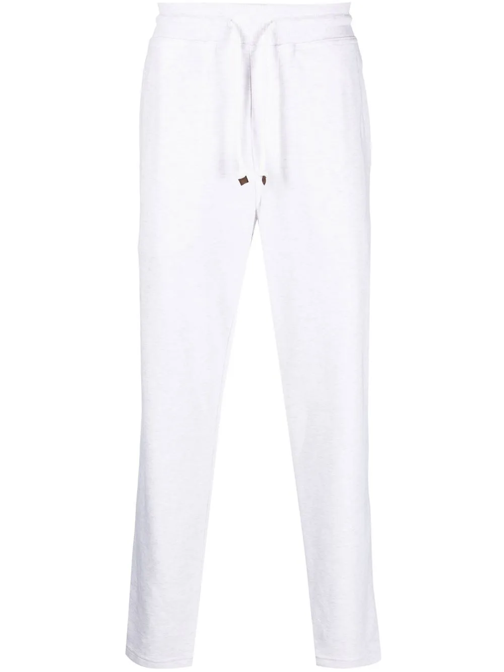 Brunello Cucinelli Tapered-leg Trousers In White