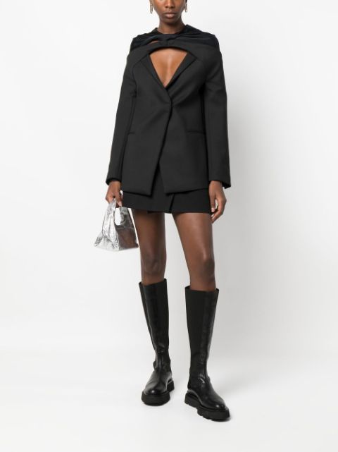 Coperni cut-out Gathered Blazer - Farfetch