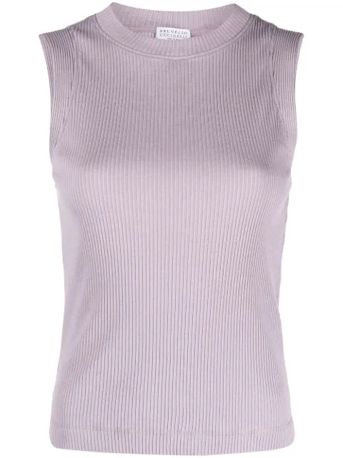 Brunello Cucinelli knitted tank top