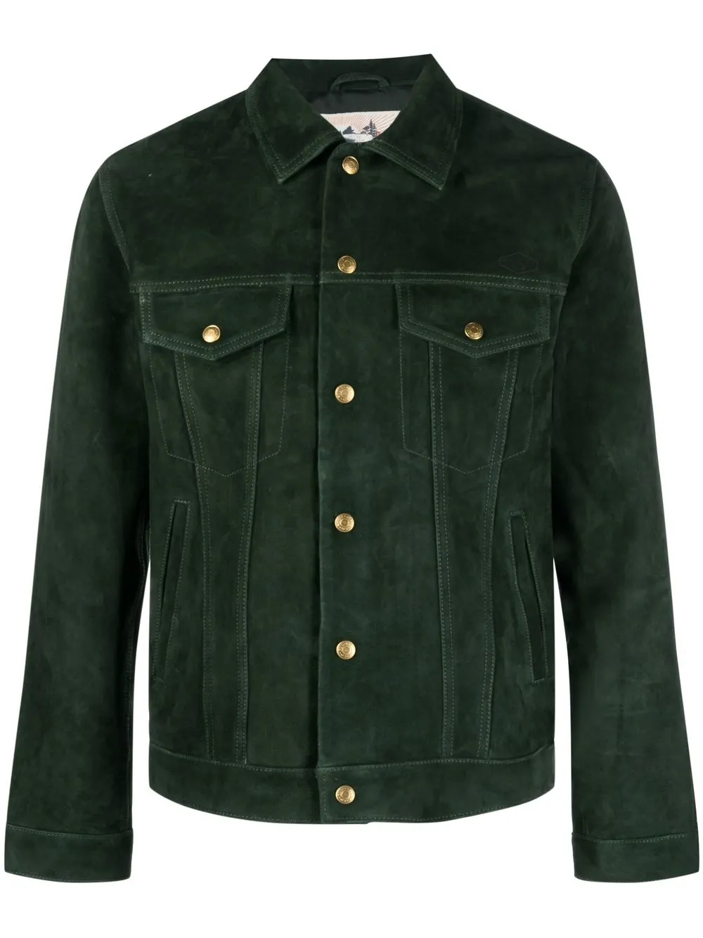 

Nudie Jeans Robby leather jacket - Green