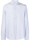 Brunello Cucinelli candy-stripe long-sleeve shirt - Blue