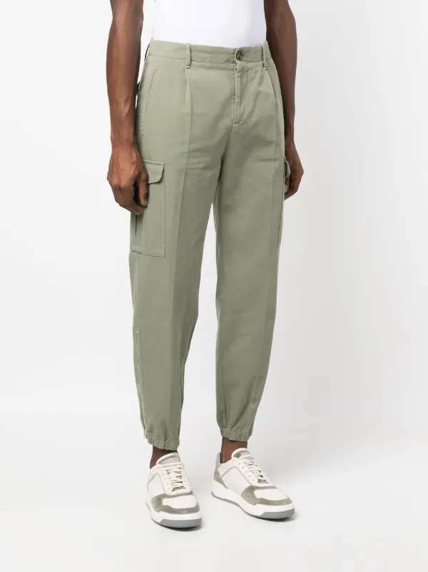 Brunello Cucinelli zip-cuff Cargo Trousers | Green | FARFETCH Brunello Cucinelli zip-cuff Cargo Trousers | Green | FARFETCH