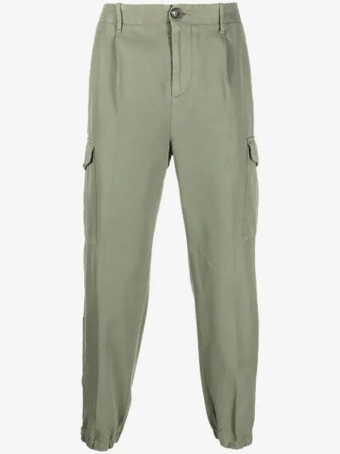 Brunello Cucinelli zip-cuff cargo trousers