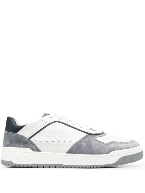 Brunello Cucinelli low-top panelled sneakers