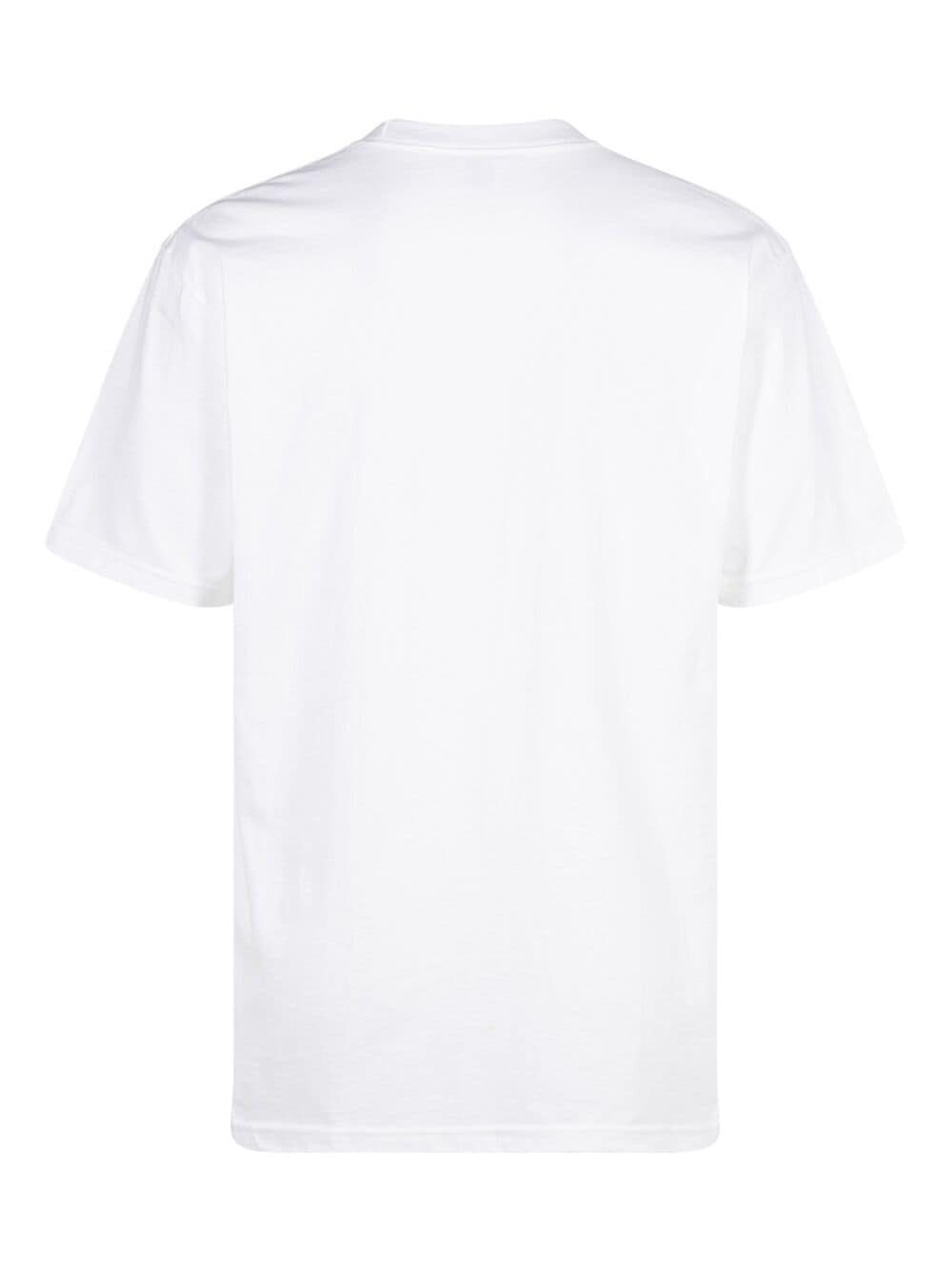 Supreme Trash graphic-print cotton T-shirt - Wit