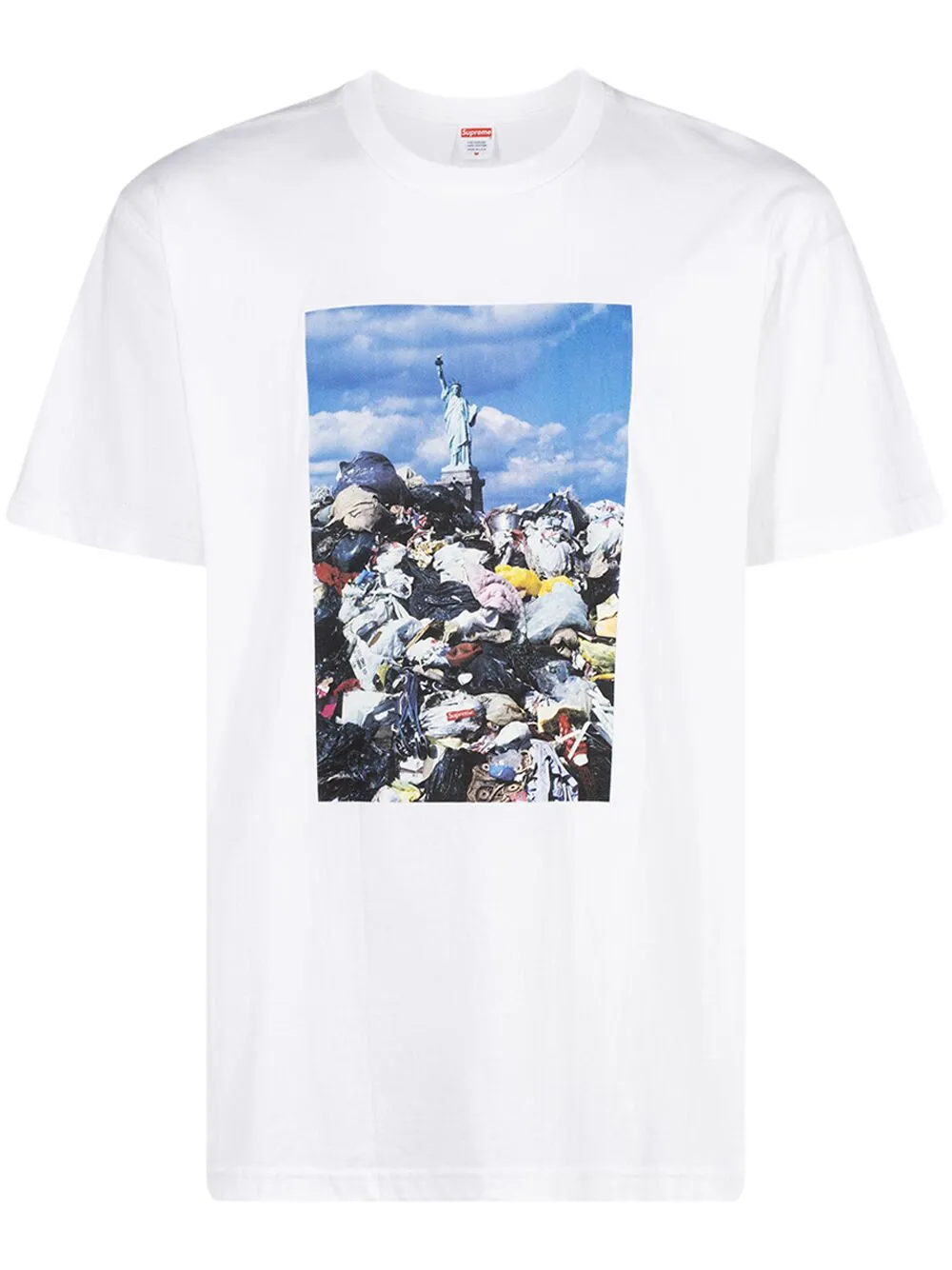 Trash graphic print T shirt