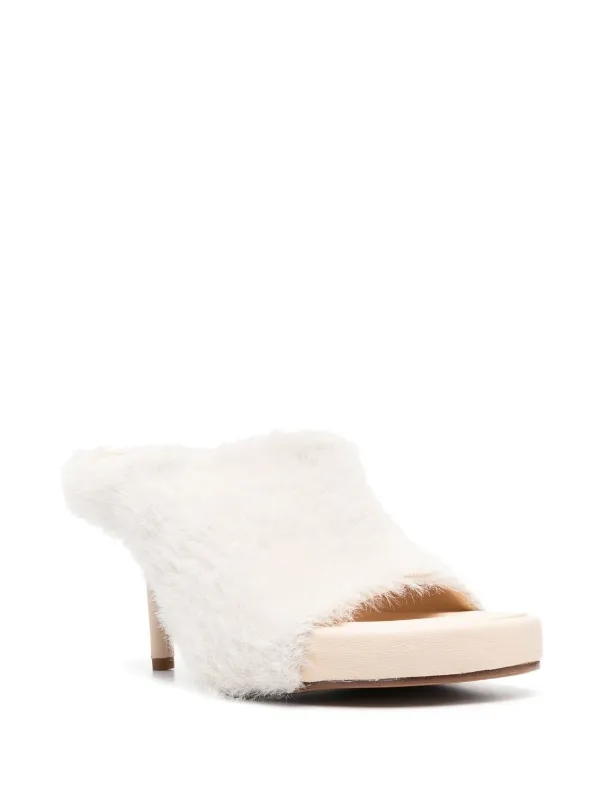 Jacquemus 100mm Knitted square toe Mules Farfetch