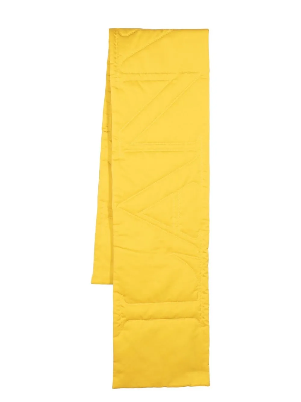 

Lanvin mascada capitonada con logo - Amarillo