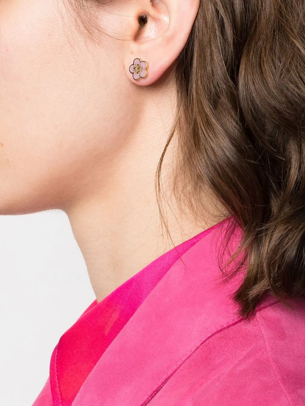 Tory burch discount flower bud earrings