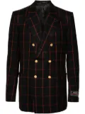 Gucci logo-patch blazer - Black