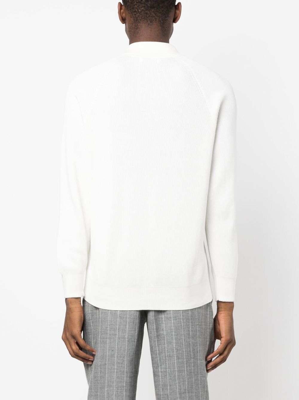 Brunello Cucinelli knitted polo jumper Men