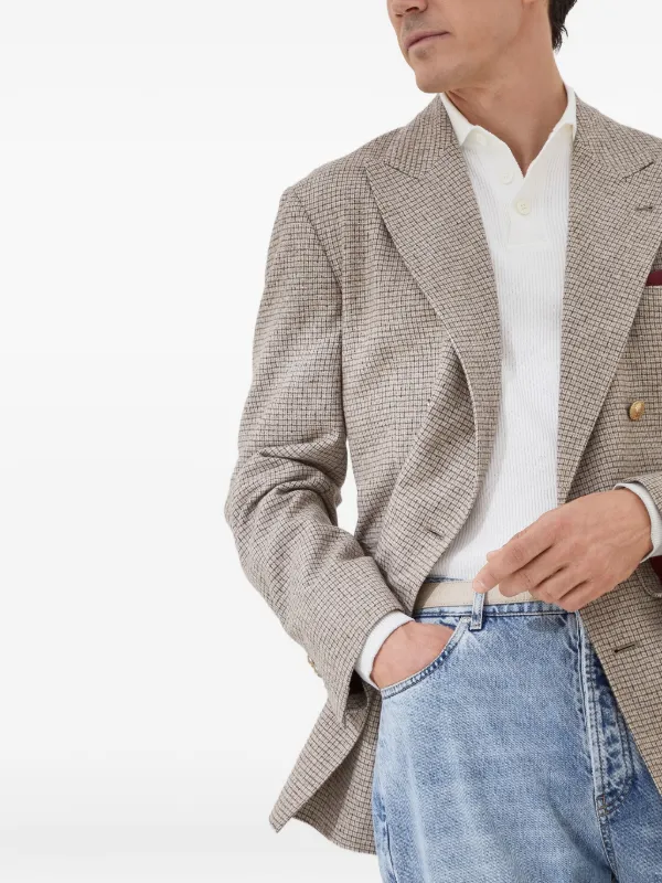 Brunello Cucinelli ポロセーター | ホワイト | FARFETCH JP