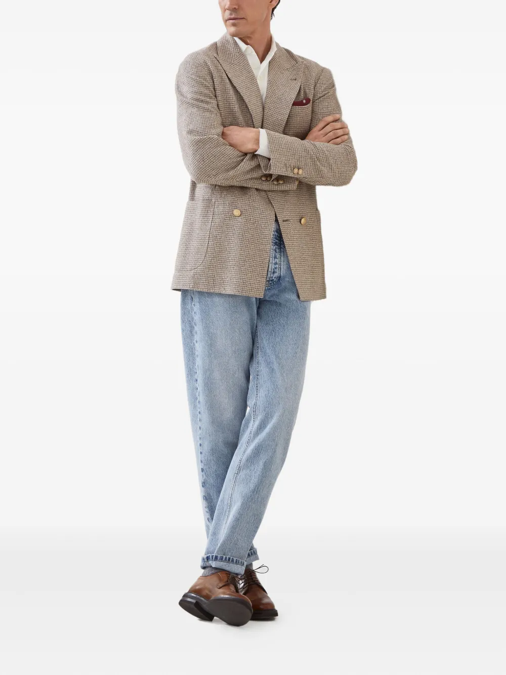 Brunello Cucinelli knitted polo jumper | Knitted Sweaters | Image 2