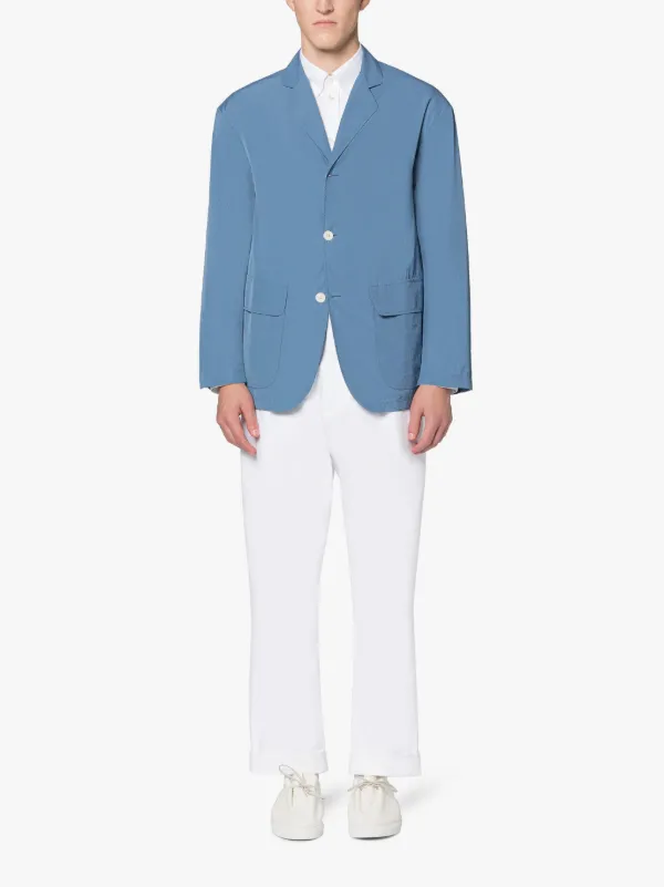 CAPTAIN Sky Blue Nylon Jacket