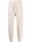 Brunello Cucinelli drawstring-waist cashmere track pants - Neutrals