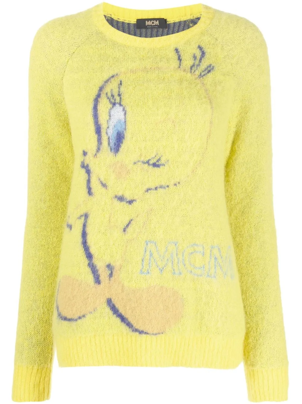 

MCM x Looney Tunes jacquard jumper - Yellow