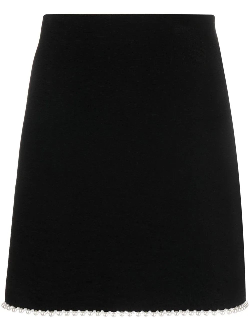 

SANDRO pearl trim skirt - Black