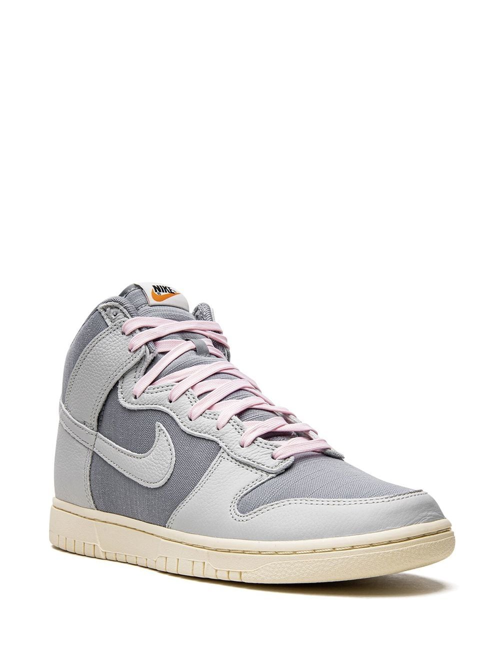 Shop Nike Dunk Hi Retro "certified Fresh" Sneakers In Grey