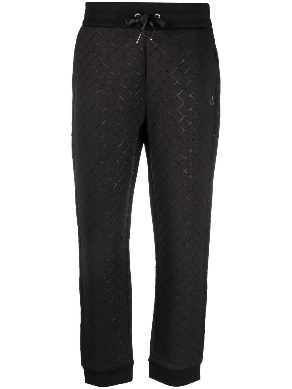 

Armani Exchange drawstring track pants - Black