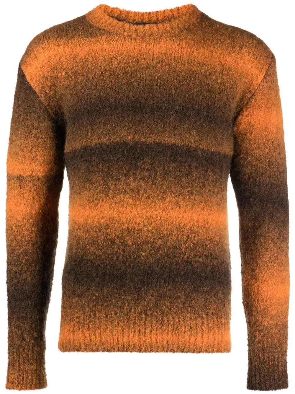 

Etudes melange-effect knit jumper - Orange