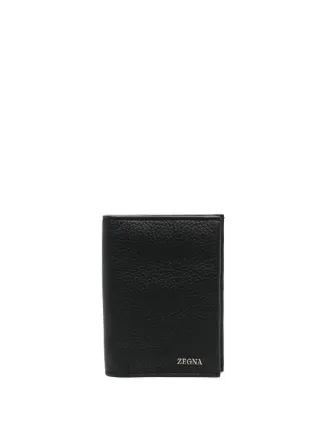 【tytdy 】ZEGNA PORTA PASSAPORTO Black Leather Passport Case SS25 24330677 | Zegna US