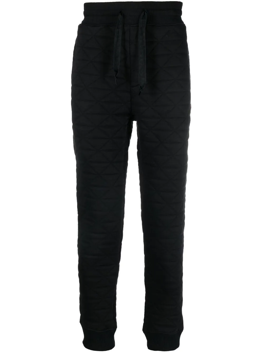 

HUGO quilted-finish track pants - Black