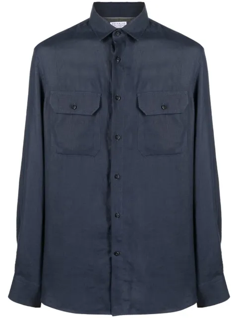 Brunello Cucinelli long-sleeve button-up shirt