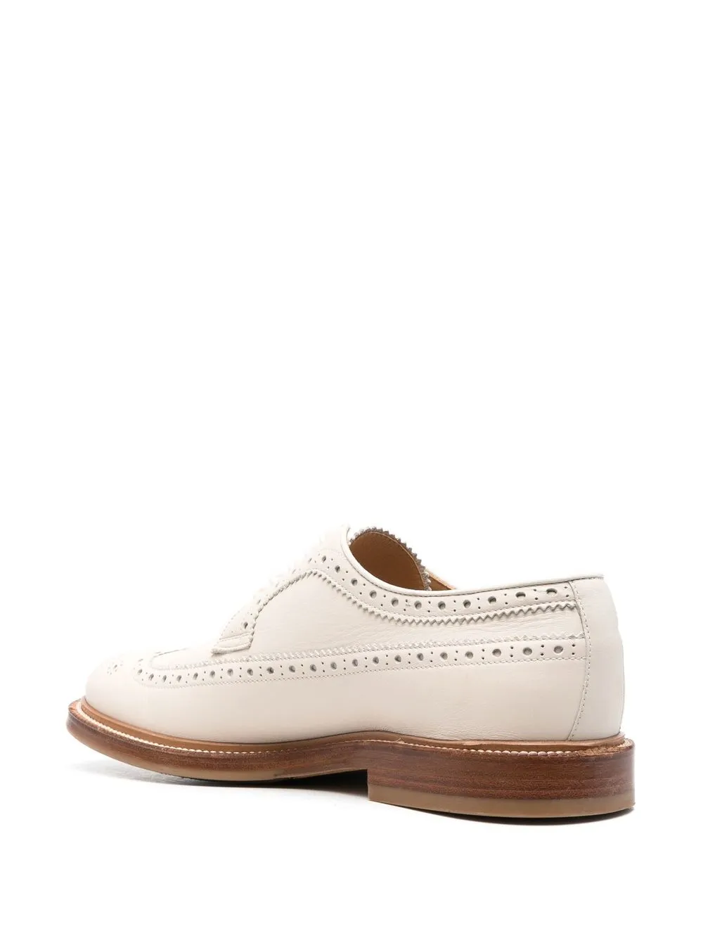 Brunello Cucinelli Derby In Neutrals