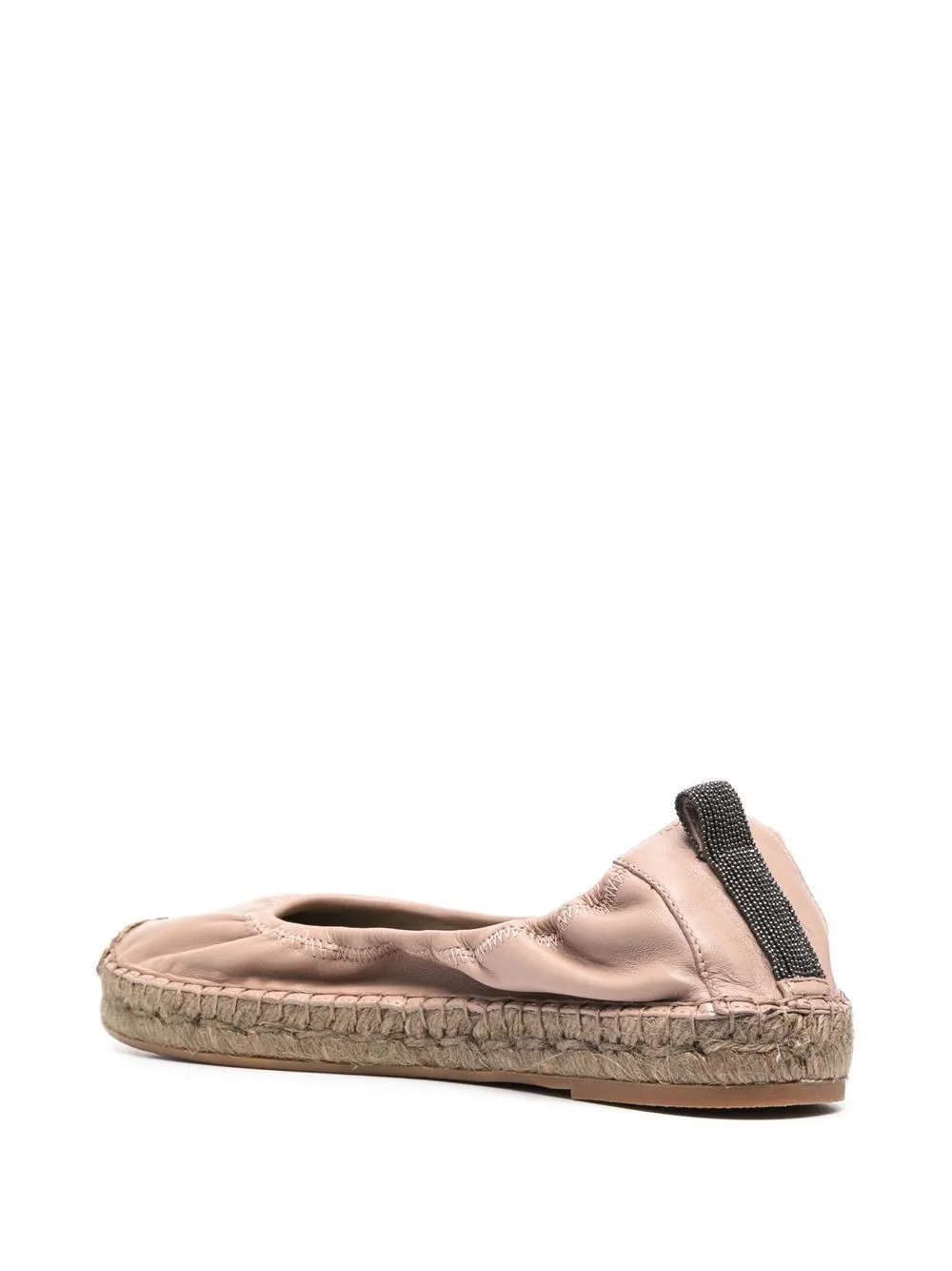 Brunello Cucinelli Ballerina-shoe Espadrilles In Pink