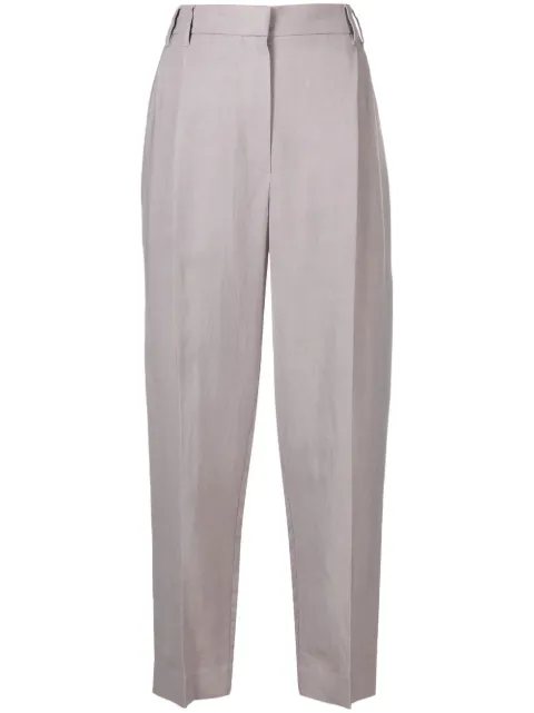 Brunello Cucinelli high-waisted tailored trousers